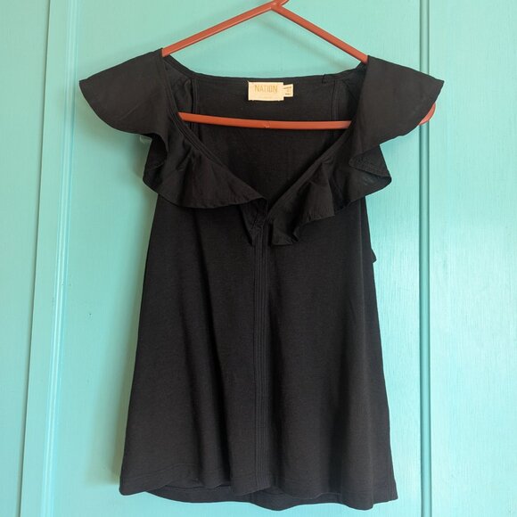 Nation LTD Ruffle Neah Tank - Picture 2 of 4